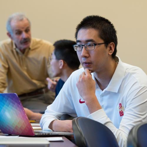 Student in the Sports Management major