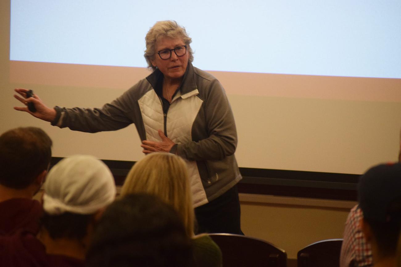 Griffin presented, “A Tactical Games Approach to Teaching and Learning Sport: Reflections and Advice,” in the Cleveland E. and Phyllis B. Dodge Room in the Flynn Campus Union.