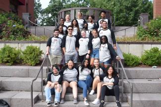 The 2021 Springfield College Cultural Connections Leadership Program officially started on Monday, August 30 with a welcome back lunch.