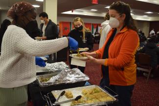The first event was the annual A Taste Around the World, which allowed our campus community to  learn about many different countries and cultures around the world from Springfield College students and staff based on their lived experiences.