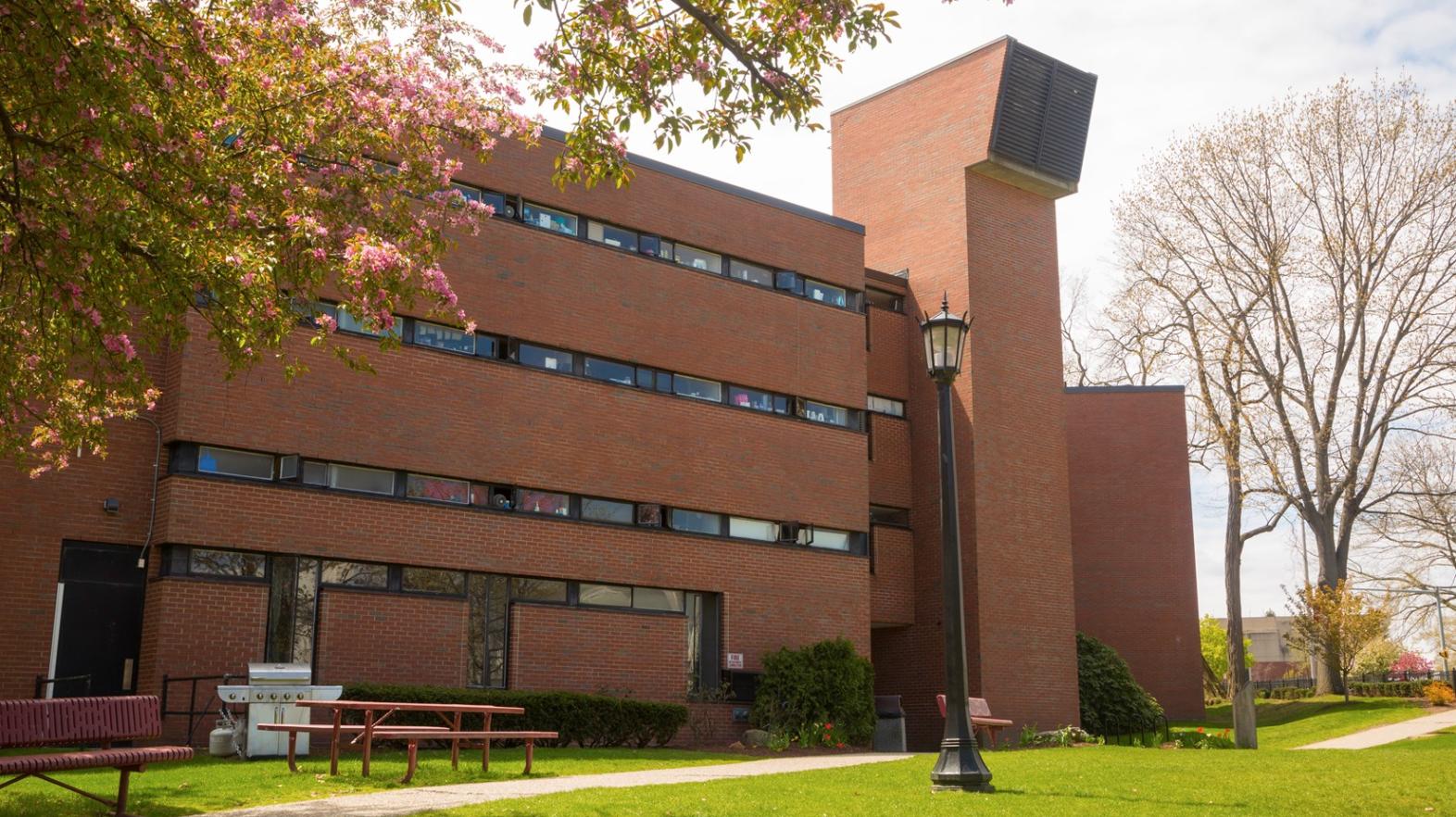 Gulick Hall, a residence hall for first-year students