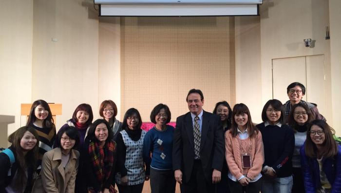 Social Work Professor and Student Visit Hong Kong Baptist University