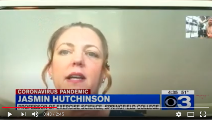 Springfield College Professor of Exercise Science and Sport Studies and Director for Sport and Exercise Psychology Jasmin Hutchinson.