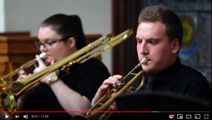 As part of the Springfield College transition to remote learning in March of 2020 during the COVID-19 pandemic, the members of the Springfield College Band collaborated to record some of their music remotely.