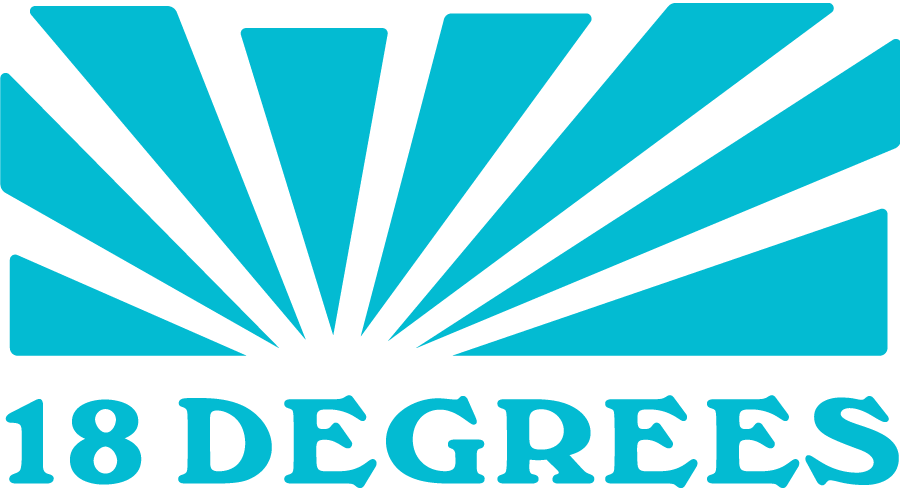 18 degrees Logo