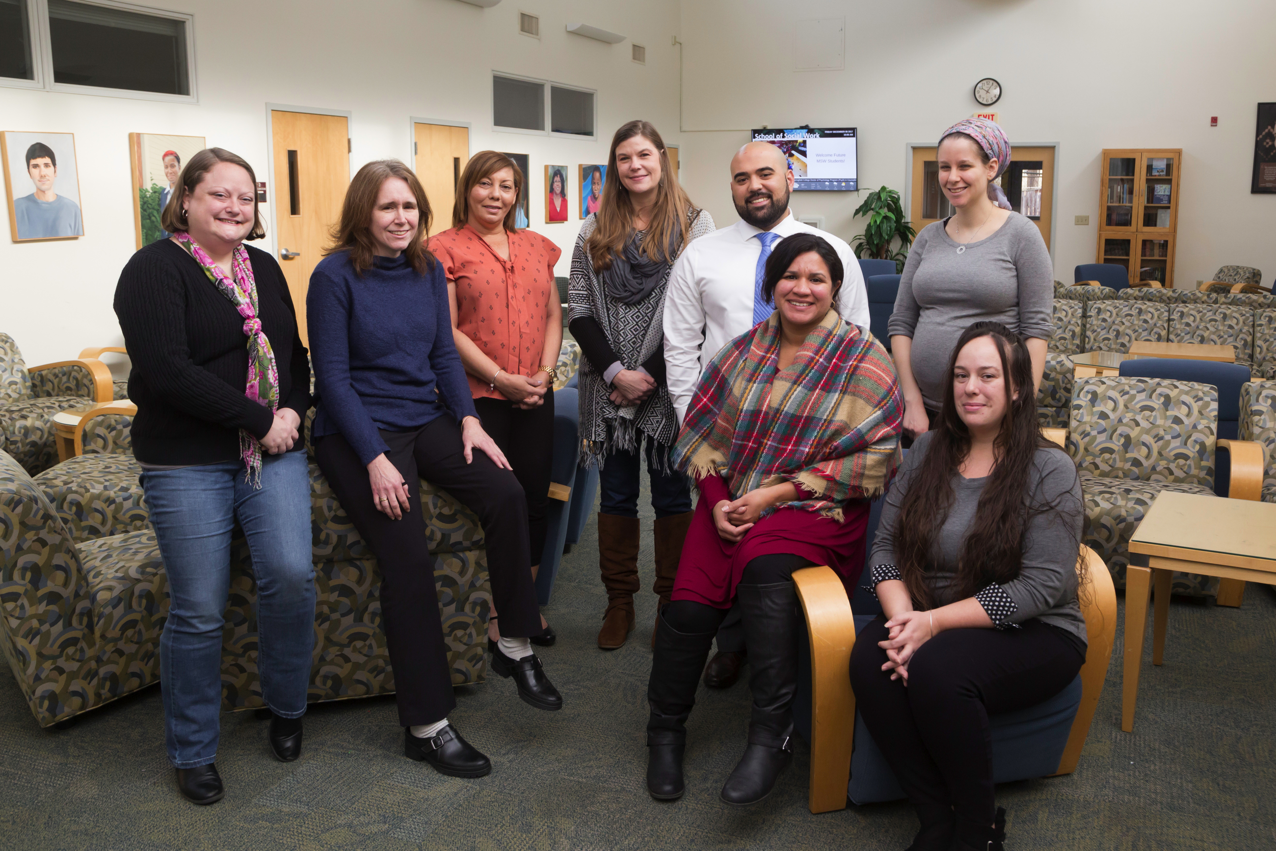 Group image of School of Social Work individuals