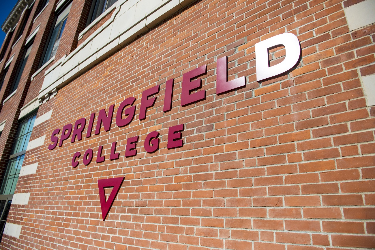 Springfield College Logo on Locklin