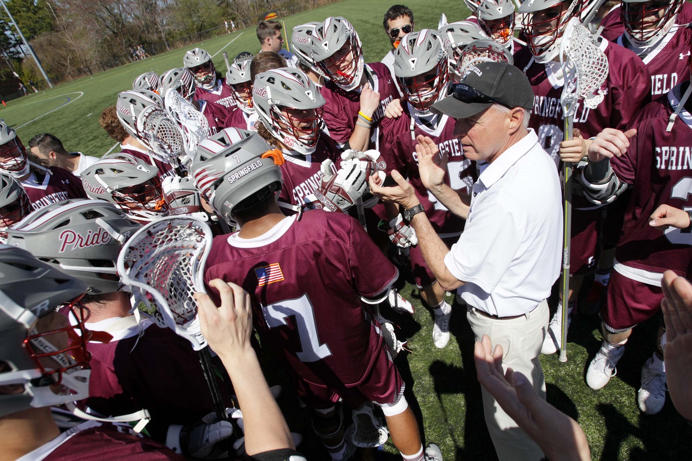 Coach Bugbee with Team