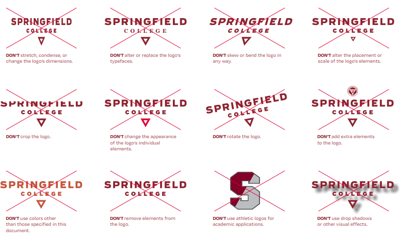 Logo practices to avoid