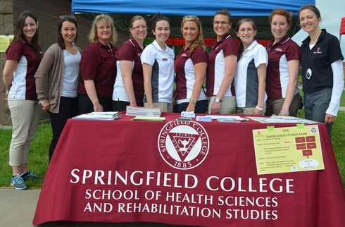 Springfield College Physical Therapy Department Assists at Massachusetts  Senior Games | Springfield College