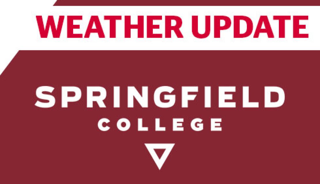 Springfield College weather update template