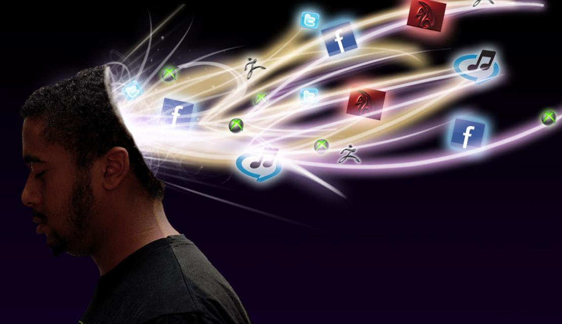 Conceptual image of student 