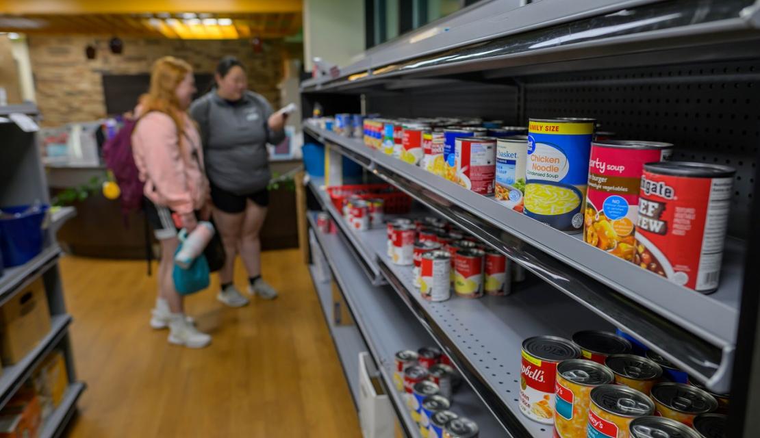 Pride Pantry, a food bank at Springfield College