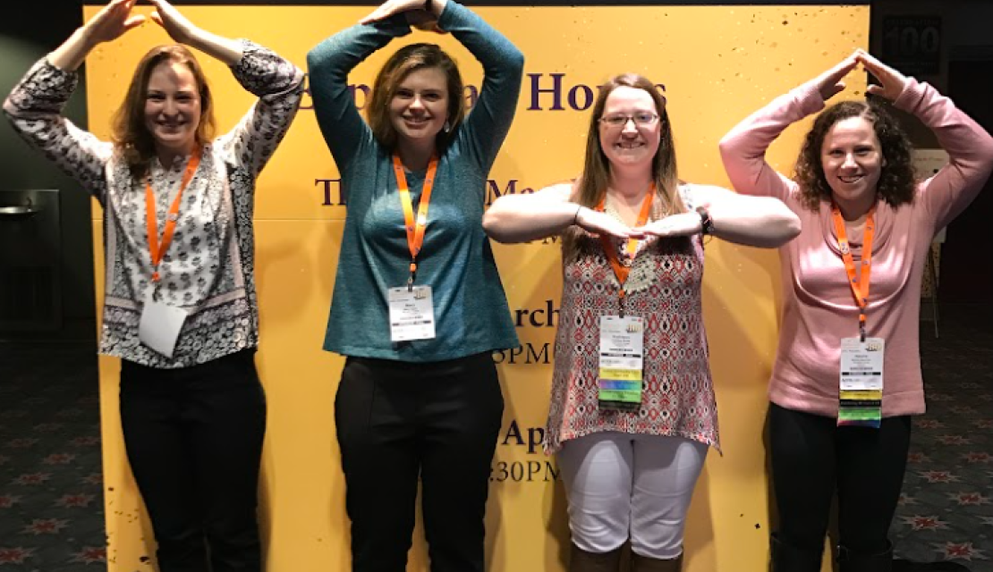 Natalie Waechter ’17, G’19 at AOTA