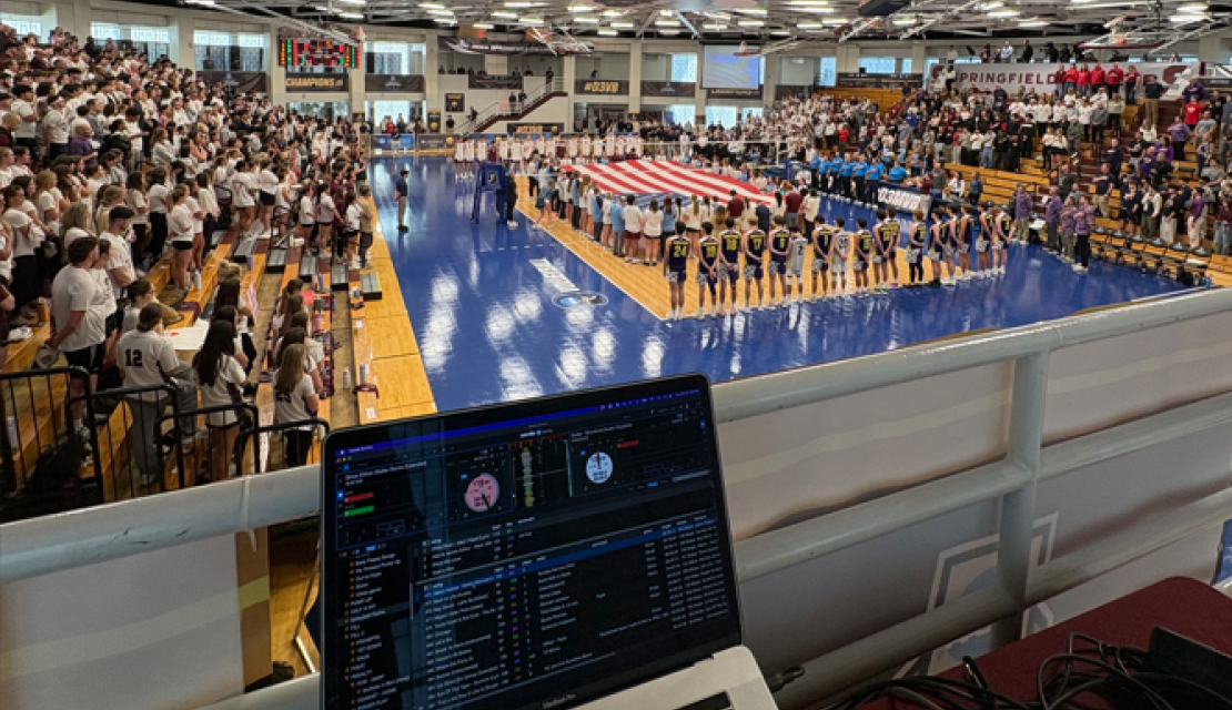Brady Holzmiller DJing