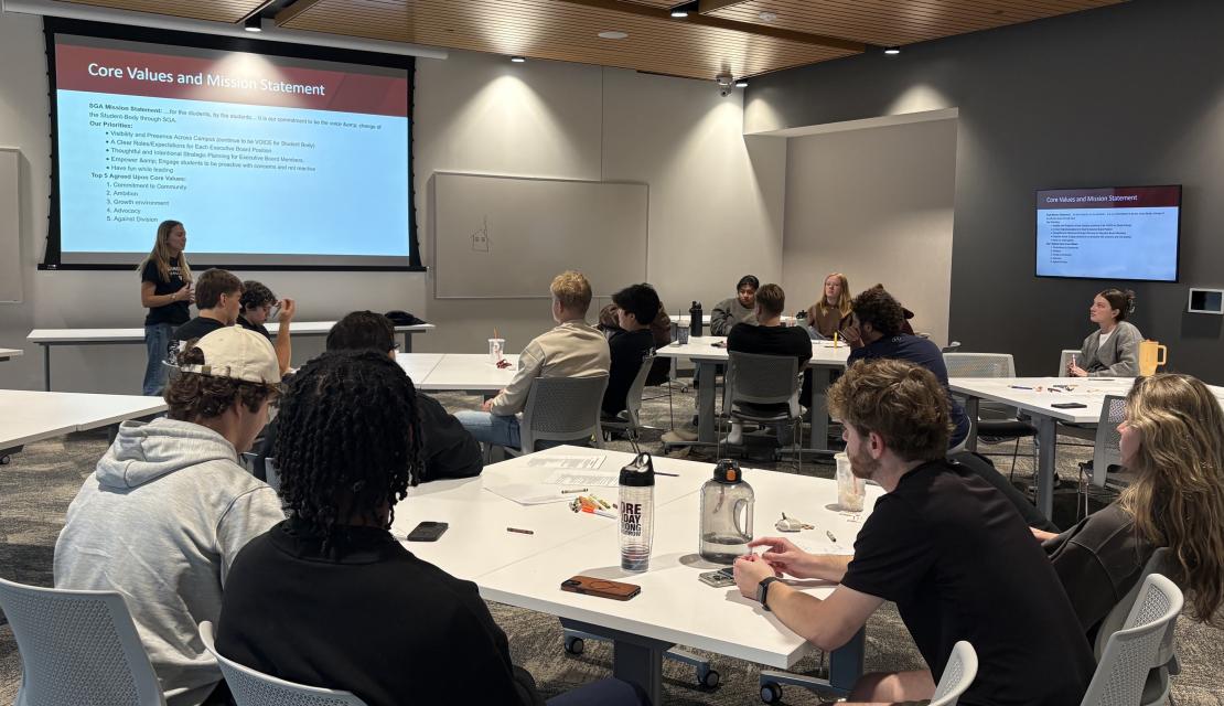 Student Government Association meeting