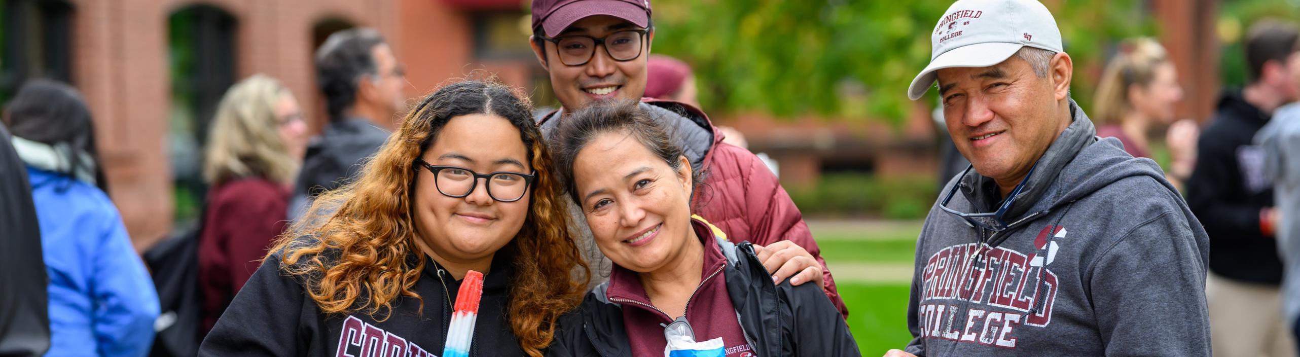 Springfield College Family Weekend participants join the festivities on Saturday, September 23, 2023