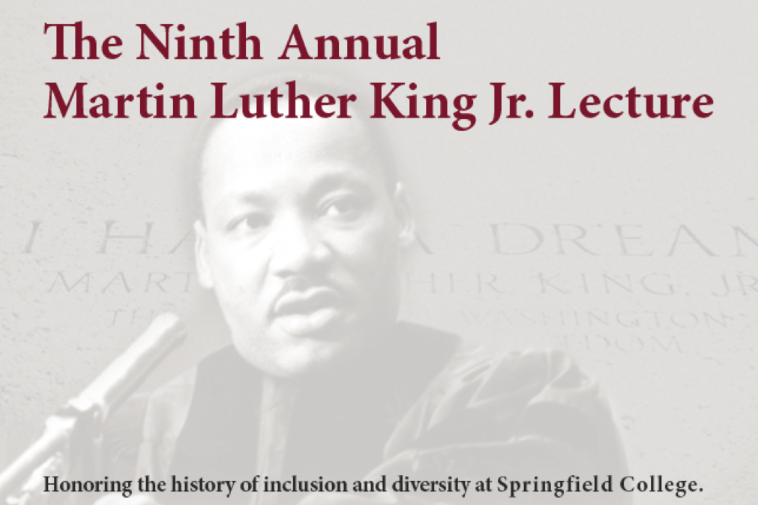 Springfield College 2022 Martin Luther King Jr. Lecture