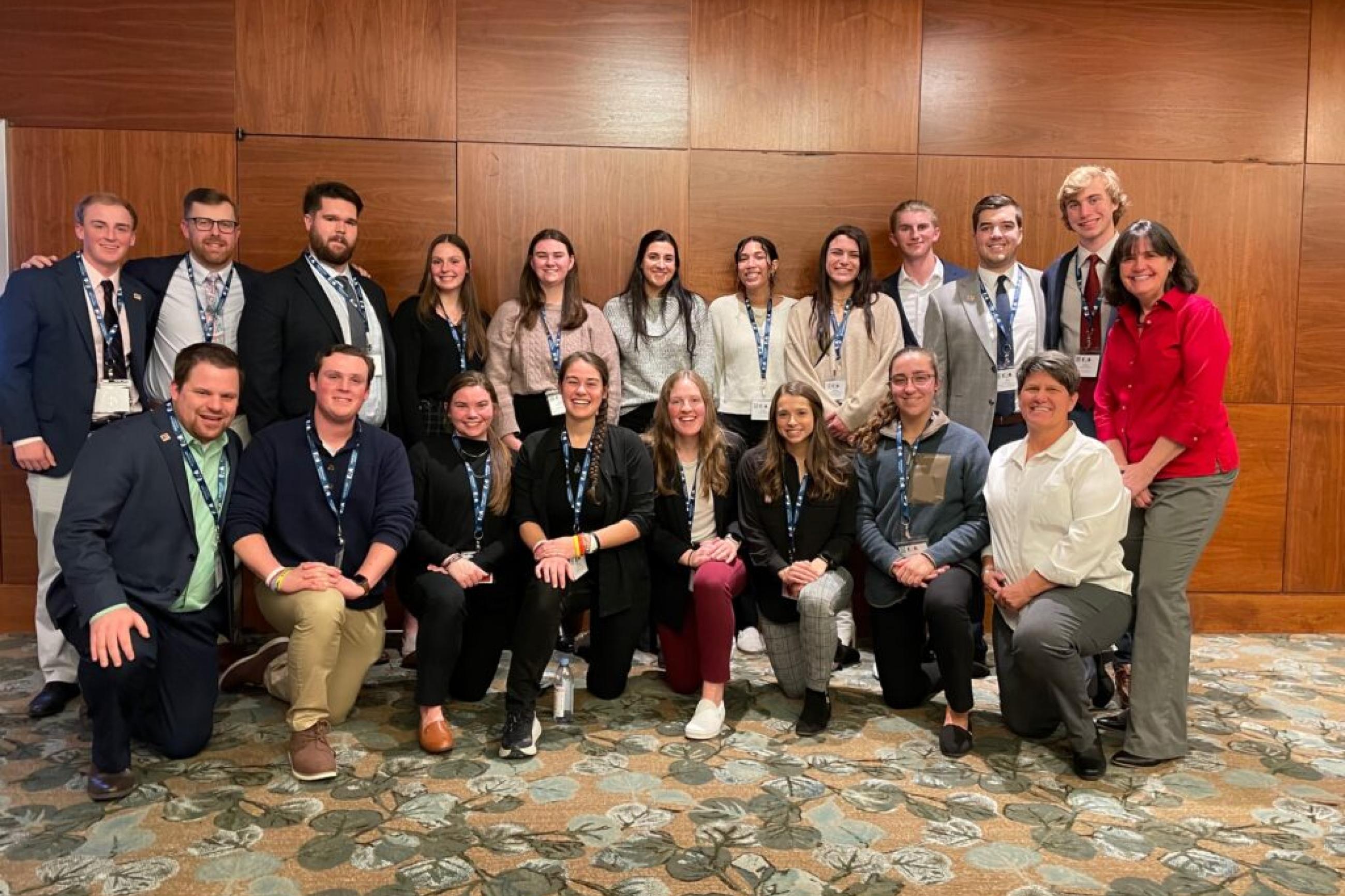 The Springfield College Athletic Training program at the annual Eastern Athletic Trainers Association (EATA) annual educational convention.