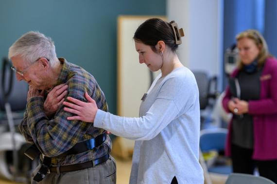 Springfield College Hosts Fall Prevention Clinic