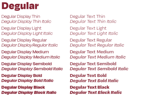 Springfield College Degular Font