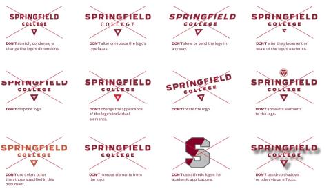 Springfield College Avoid using Logo