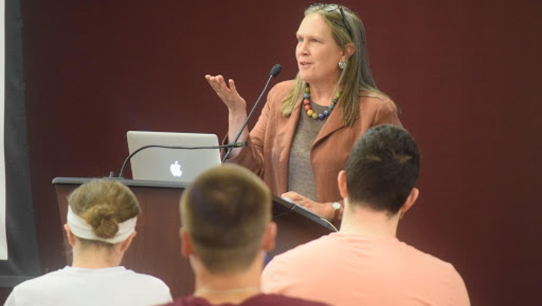 Debby Irving lecture at Springfield College