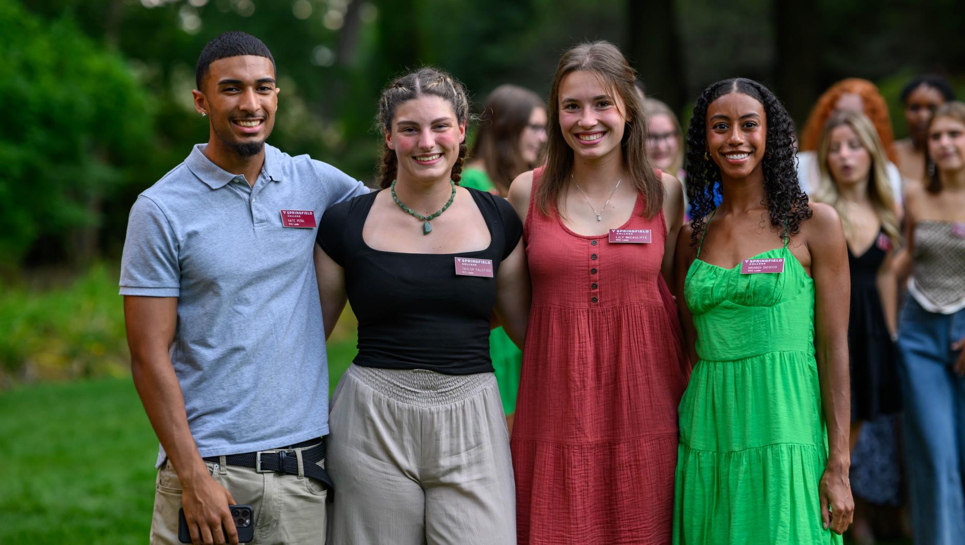 Springfield College first year and transfer students attend convocation and New Student Orientation activities on Friday, August 30, 2024.