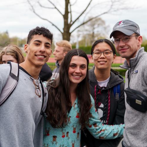 Group of grad students