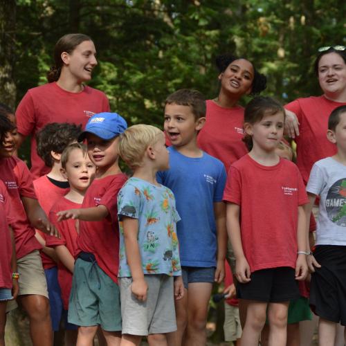 Children at camp massasoit
