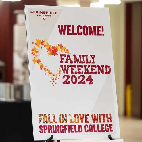 Family Weekend Poster