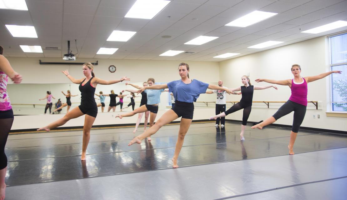 Students studying the Visual and Performing Arts at Springfield College