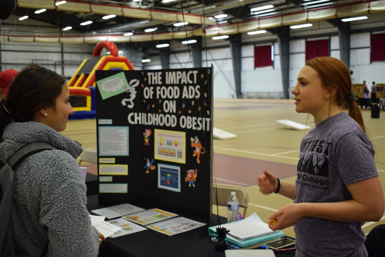 The annual Springfield College Fit Fest occurred on Monday, February 26, in the Springfield College Field House inside the Wellness and Recreation Complex.