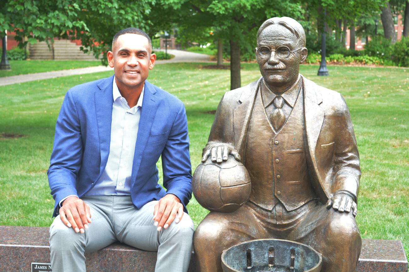 Springfield College, the Naismith Memorial Basketball Hall of Fame, and the Beta Sigma Boulé chapter of the Sigma Pi Phi fraternity hosted the third annual Education and Leadership Luncheon on Friday, Sept. 7 at Springfield College, featuring Naismith Memorial Basketball Hall of Fame Class of 2018 inductee Grant Hill.