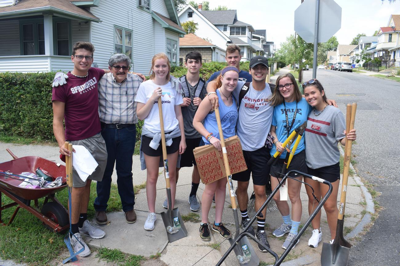 The Humanics in Action Everyday program highlights the commitment by Springfield College to year-round community-based service programs. It provides a way to connect faculty and staff to community-based needs that individuals feel passionate about, while also providing experiential learning opportunities for students.