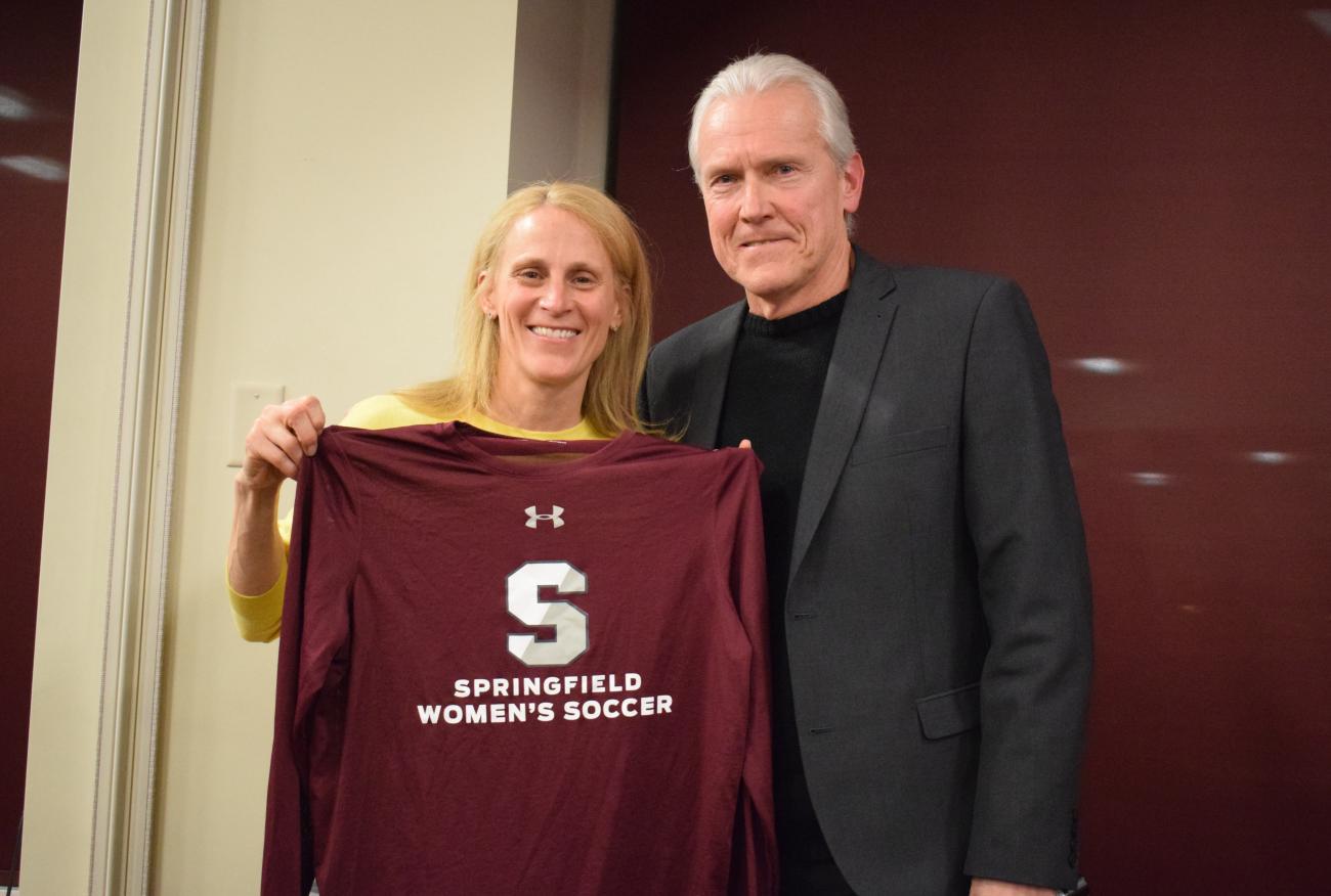 The Springfield College School of Health, Physical Education, and Recreation welcomes U.S. women’s soccer legend Kristine Lilly