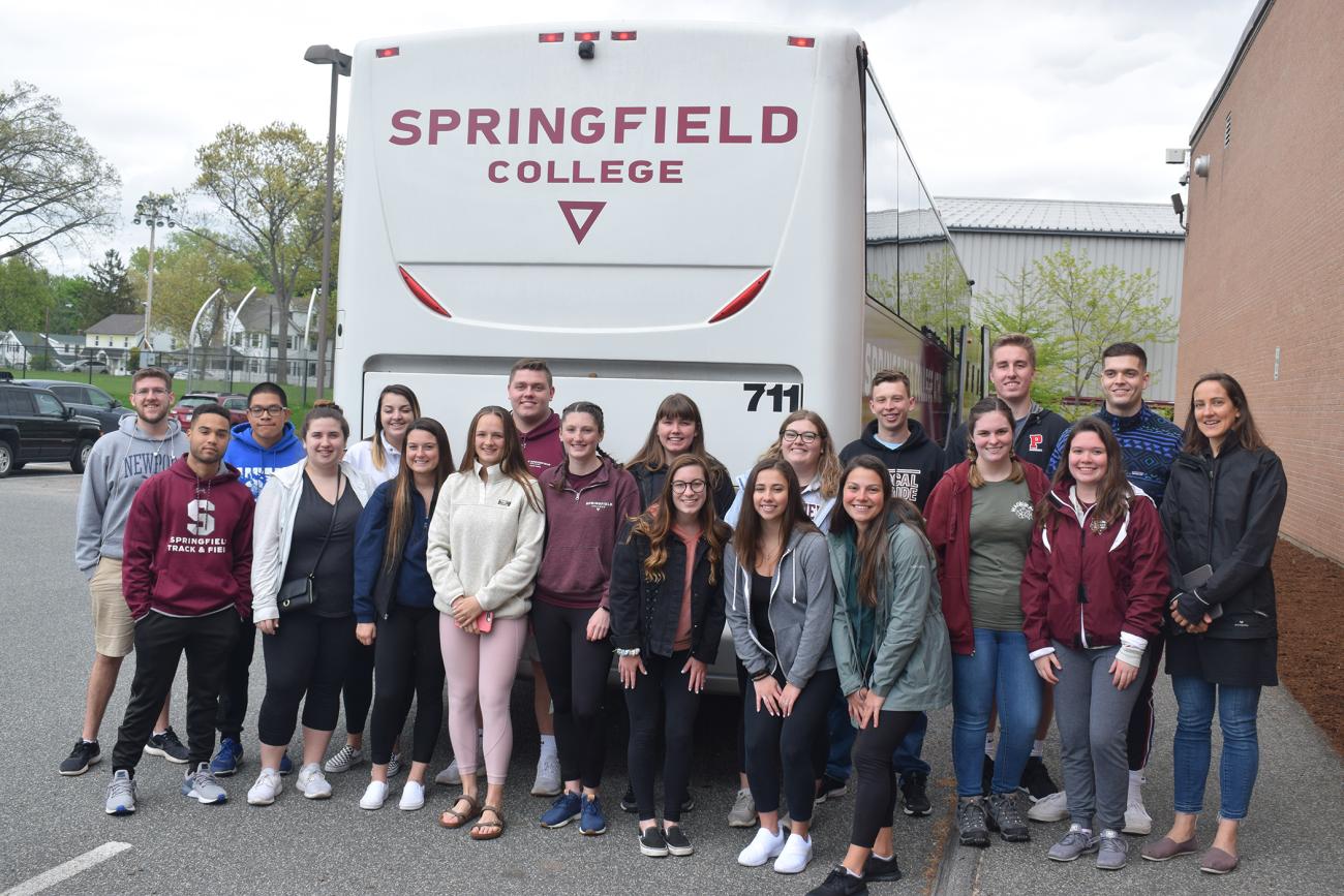 Springfield College Assistant Professor of History Ian Delahanty and Assistant Professor of Religion Katherine Dugan are leading 24 Springfield College undergraduate students on a short-term study abroad trip to Ireland from May 14 through May 23.