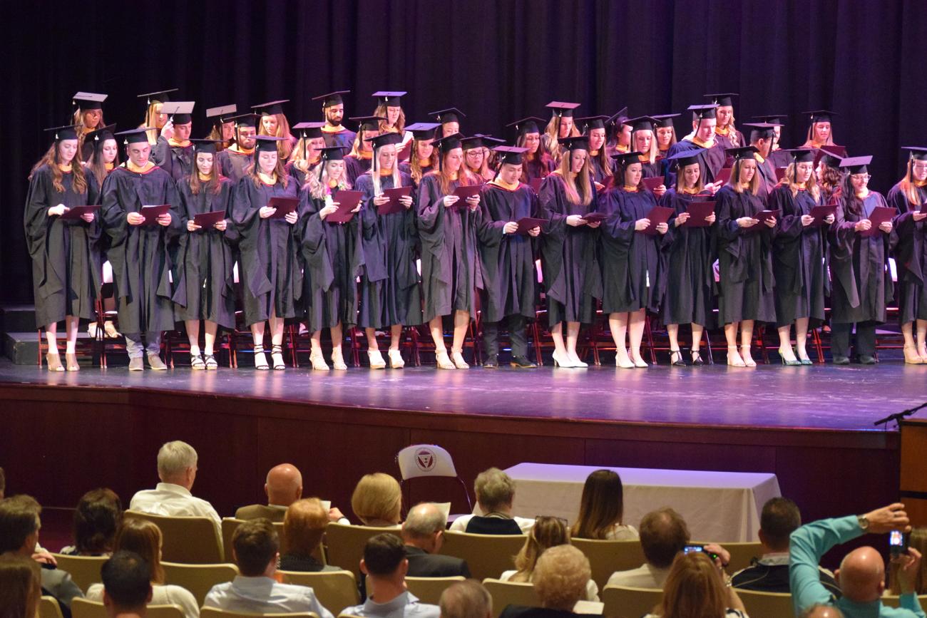 The Springfield College Department of Occupational Therapy hosted its annual Academic Completion Ceremony on Friday, May 10 in the Fuller Arts Center.