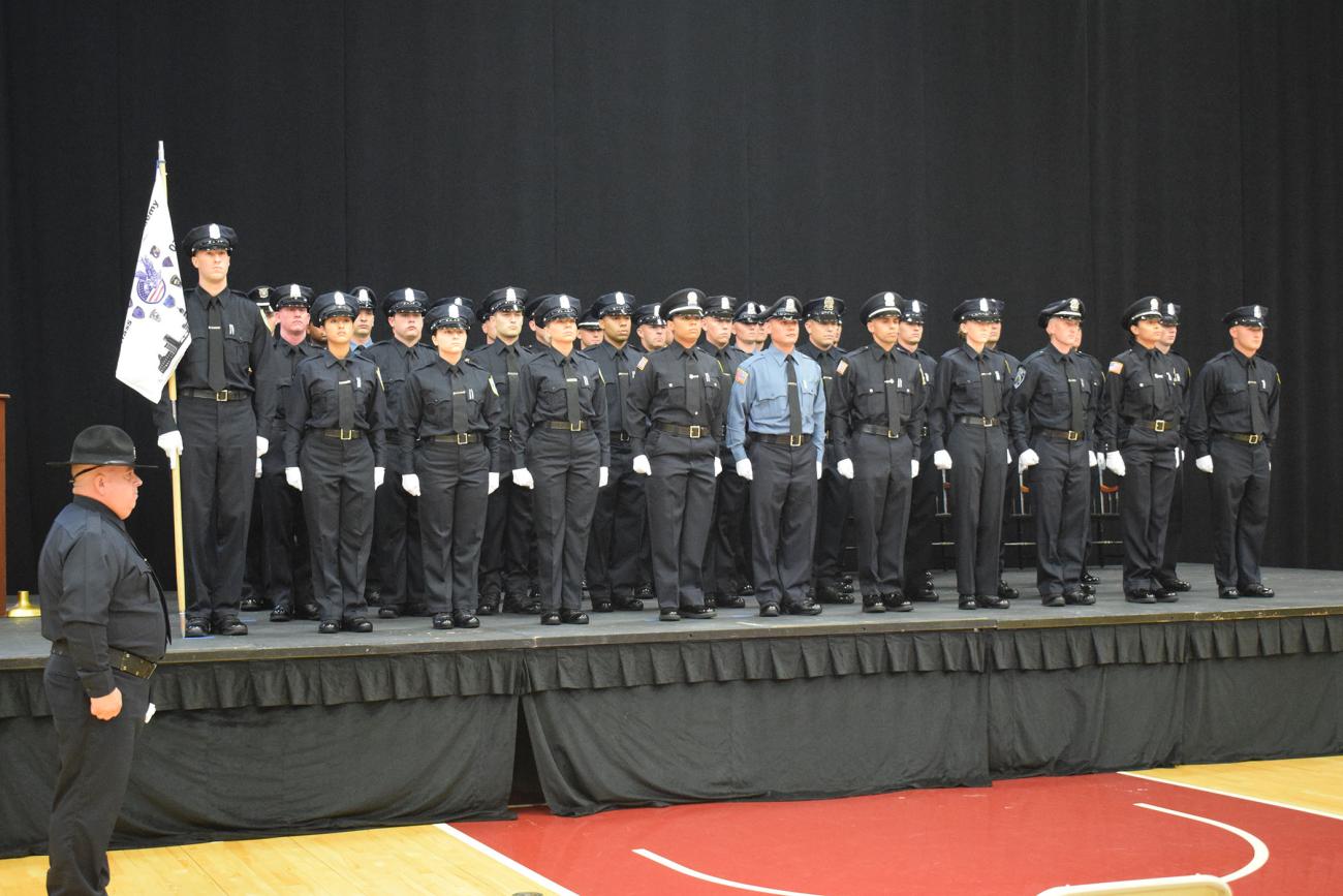 Springfield College hosted a special event on Thursday, July 18 as the Springfield Police Academy Class 0719 celebrated its graduation ceremony.
