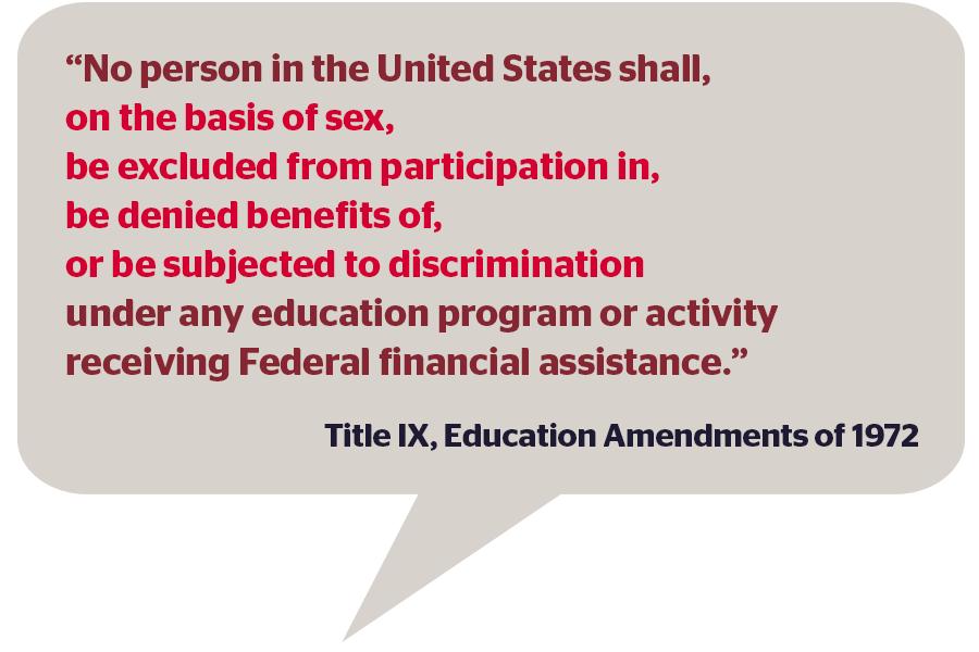 Title IX amendment