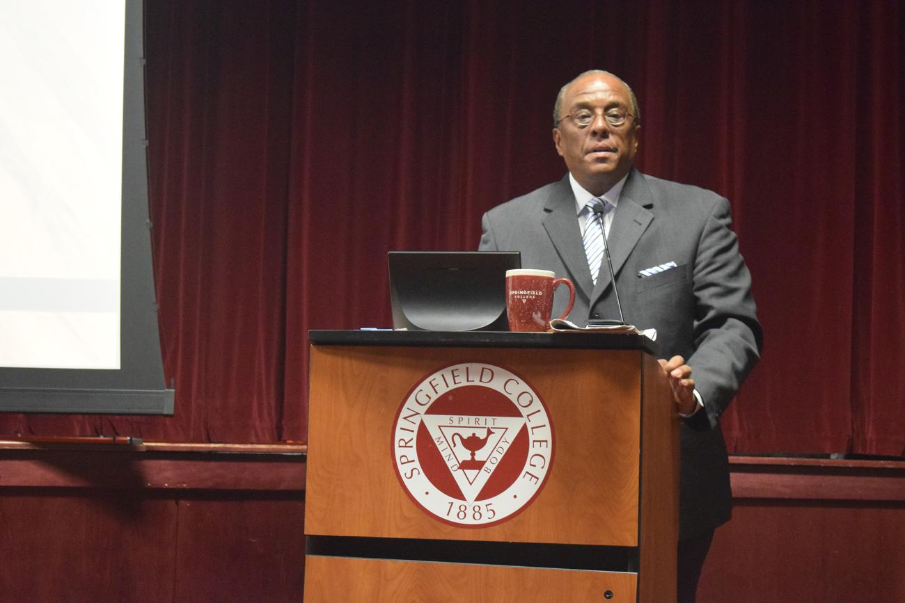 Springfield College Welcomes National Basketball Players Association Mental Health and Wellness Program Director William D. Parham