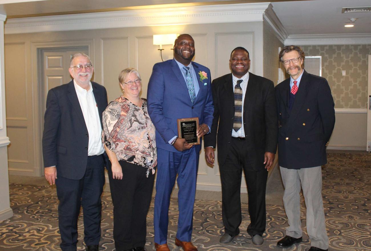 The Springfield College Department of Graduate Social Work is proud to announce that Master of Social Work student Carlton J. Smith has been awarded the National Association of Social Workers Connecticut Chapter’s (NASW/CT) Master of Social Work Student of the Year honor.