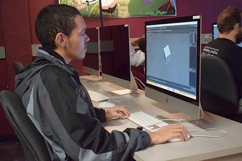 The Springfield College Department of Visual and Performing Arts and the Digital, Web, and Multimedia Design Program hosted a free Game Lab and Career in the Arts Day Workshop on Saturday, Nov. 9 on the campus. 