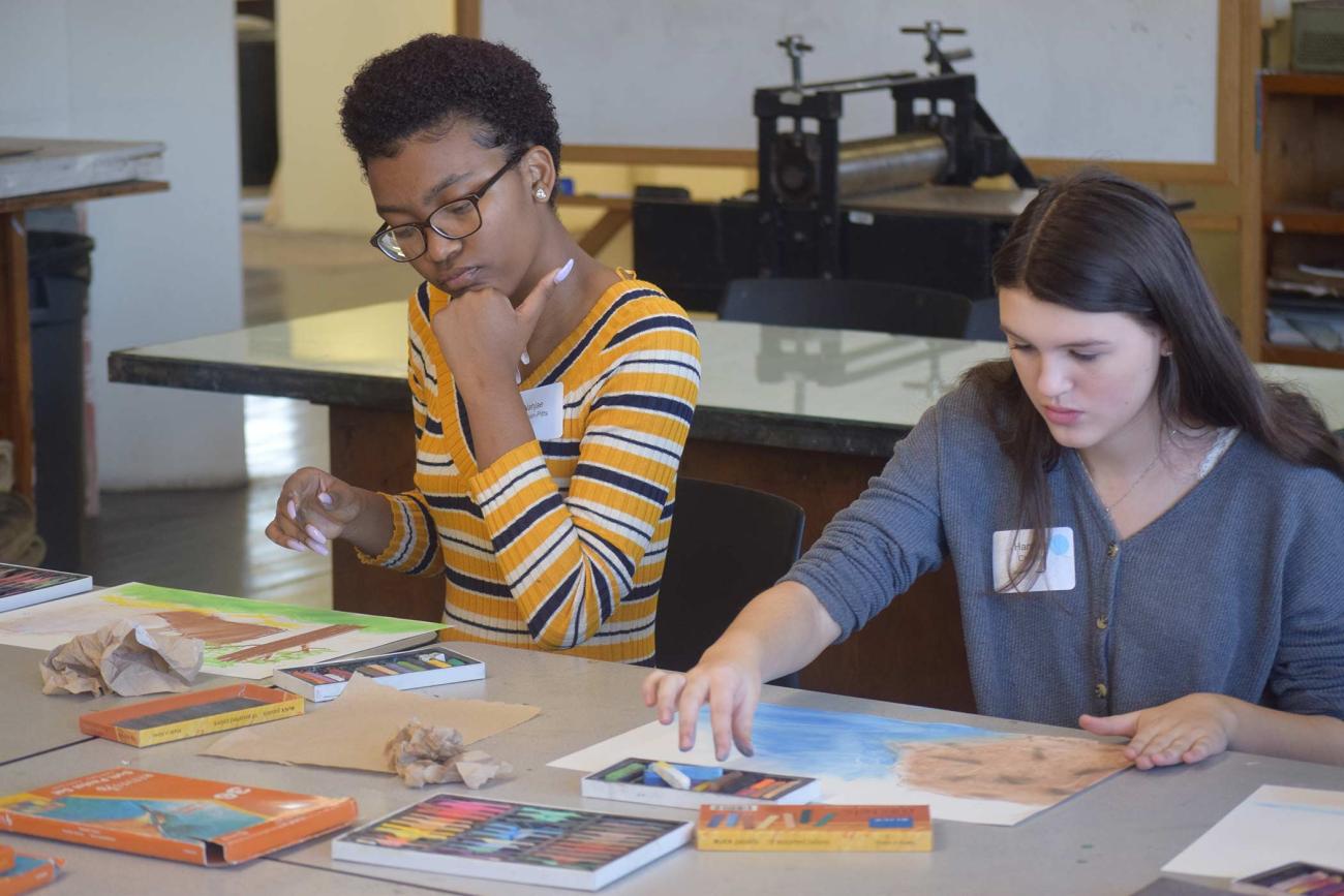 The Springfield College Department of Visual and Performing Arts and the Digital, Web, and Multimedia Design Program hosted a free Game Lab and Career in the Arts Day Workshop on Saturday, Nov. 9 on the campus.