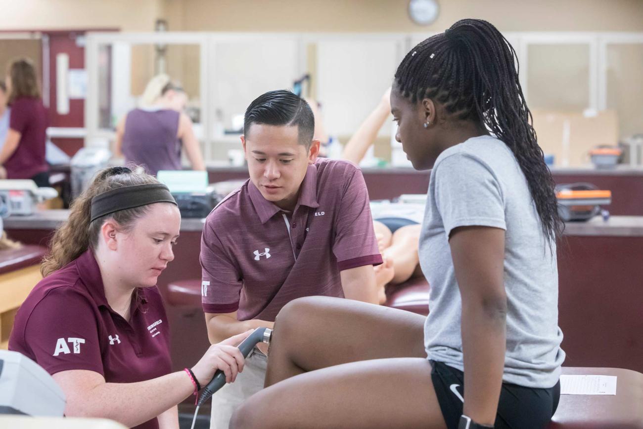 Springfield College is proud to unveil its new Master of Science in Athletic Training program, which is accredited under the 2020 Commission on Accreditation of Athletic Training Education (CAATE) Curricular Content Standards. 