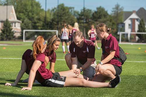 Springfield College has a long-standing tradition in preparing athletic trainers for successful careers dating back to 1925