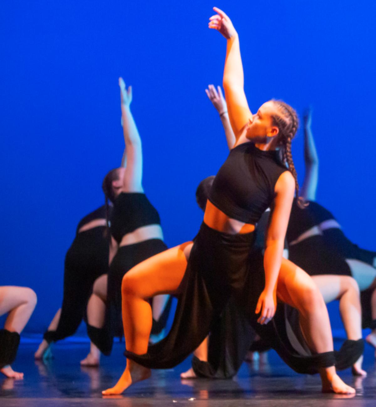We invite you to join us for a virtual dance concert, featuring dance films created by student choreographers in various styles, including hip-hop, tap, and contemporary.