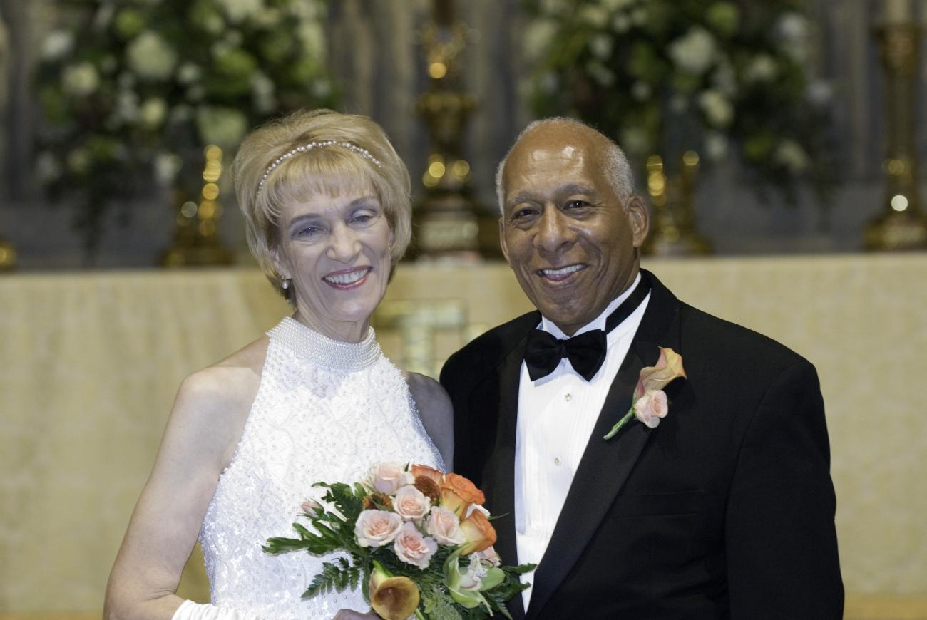 Daniel Robert Smith wedding Loretta Neumann in 2006.