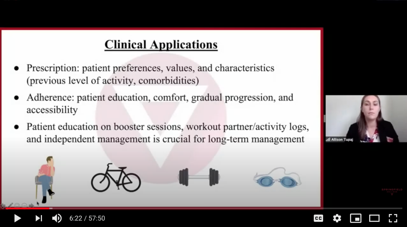 Springfield College Doctor of Physical Therapy Class of 2021 students recently presented their Capstone Research Presentations in a virtual event on July 24, 2020.