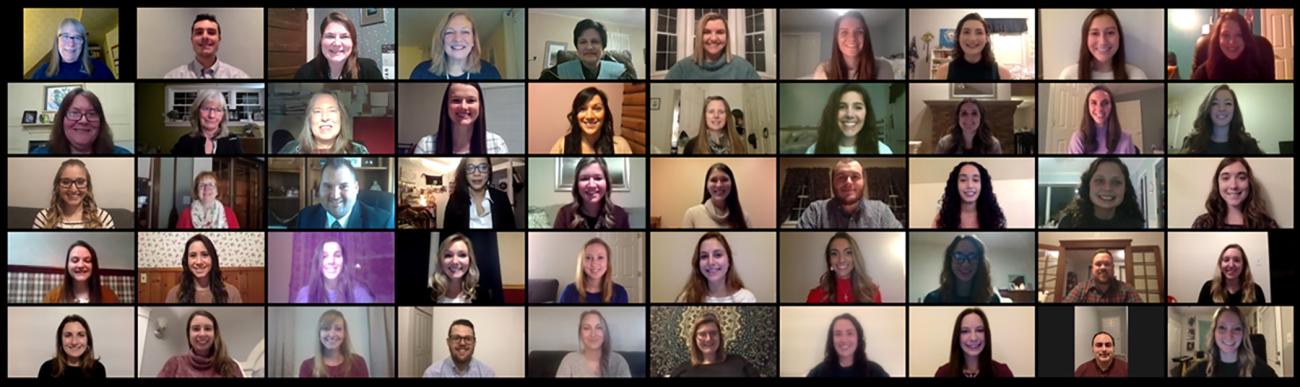 The Springfield College Department of Occupational Therapy recently hosted its Academic Completion Ceremony for the Class of 2020 on Friday, Jan. 8, 2021. More than 40 students were recognized during the virtual ceremony.